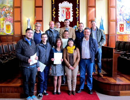 los realejos Entrega de diplomas curso COAG 2016