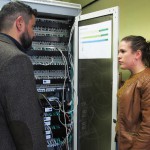 los realejos Concejala Laura y técnico Nuevas Tecnologías 2017