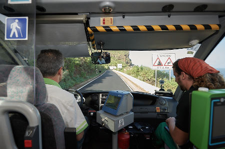 Apertura carretera Teno con el servicio TITSA