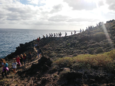 candelaria Ruta Samarines IES Punta Larga 2017