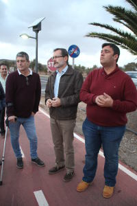 fuerteventura Farolas carril bici Gran Tarajal 2017