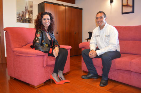 la laguna María José Castañeda y Davide Arena hermanamiento colima 2017