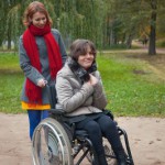 in the park