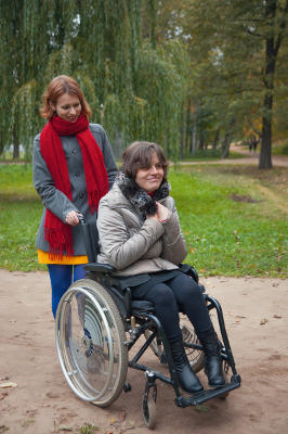 in the park