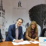 Los realejos Firma subvención La Caixa Cáritas Toscal Longuera 2017
