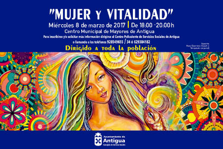 antigua Cartel Mujer y vitalidad 2017