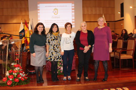 candelaria Homenaje Día de la Mujer 2017