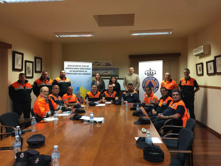candelaria reunión jefes Protección Civil 2017
