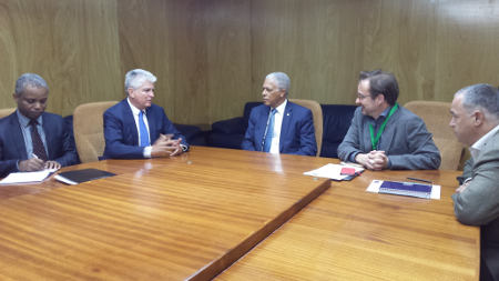 gcanaria Reunión con ministro de Economía de Cabo Verde 2017