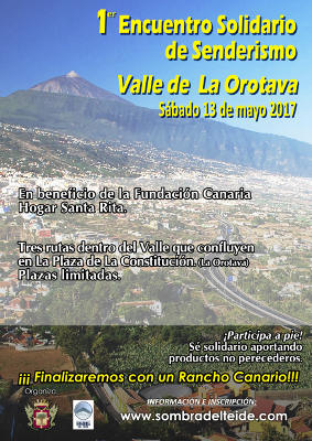 la orotava encuentro senderismo solidario 2017