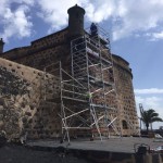 lanzarote rehabilitacion castillo de san jose 2017