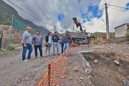 Visita obras Bco La Ladera de Guimar