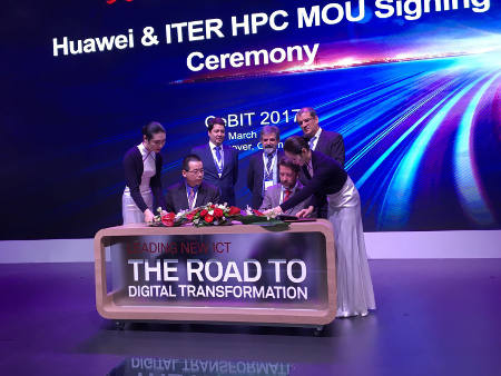 tenerife Firma ITER-Huawei 2017