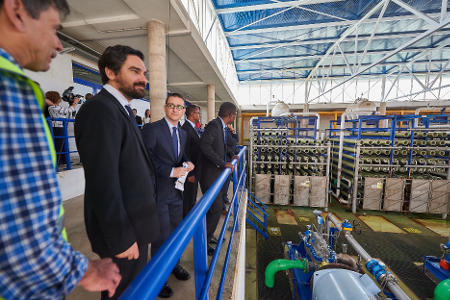 tenerife Visita Sistema hidráulico comarcal Adeje-Arona 2017
