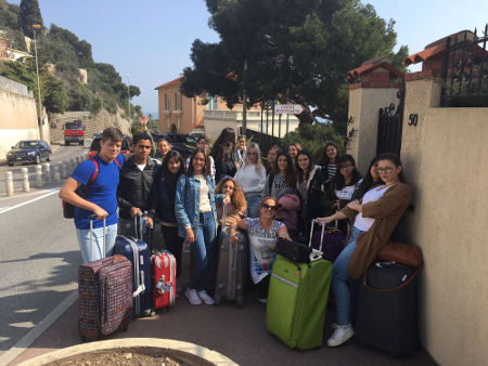yaiza alumnos de viaje 2017