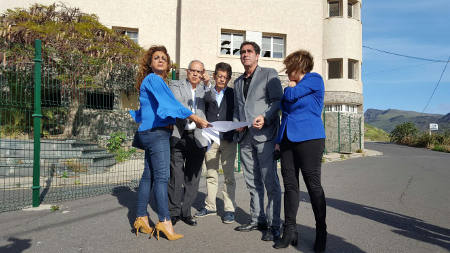 cristina valido Visita gomera 2017