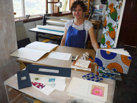 gcanaria Nieves Viadero obra grafica 2017
