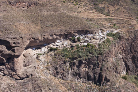 gcanaria poblado troglodita de Acusa Seca 2017