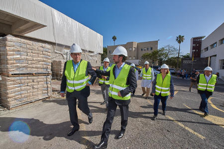 Visita obras CIVICAN