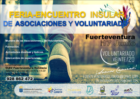 Fuerteventura Cartel_feria-encuentro voluntariado 2017