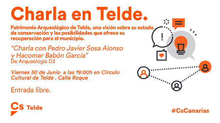 ciudadanos Charla en sobre Patrimonio Arqueológico de Telde 2017