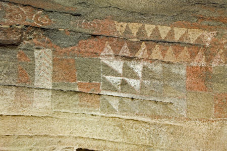 gcanaria Detalle del friso de la cámara decorada de Cueva Pintada 2017
