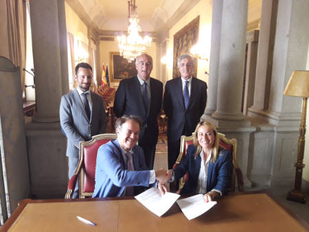 la laguna Firma convenio MECYD 2017