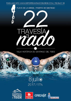 santiagoteide XXII Travesía a Nado 2017