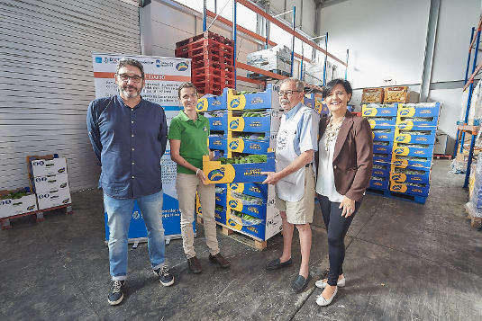 Entrega reto solidario bluetrail