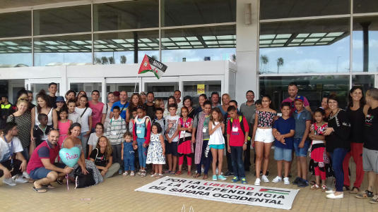 fuerteventura Saharauis vacaciones 2017