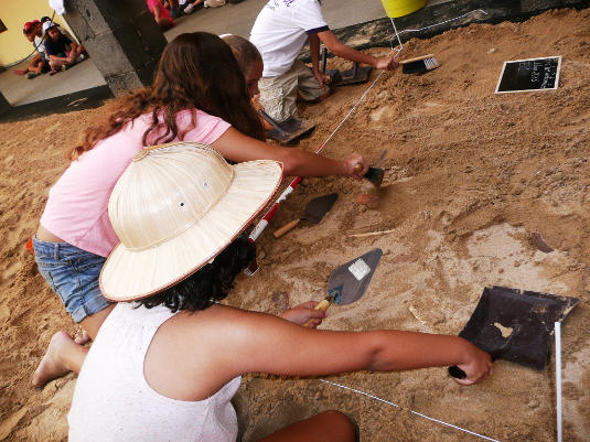 tenerife formacion arqueologia niños 2017