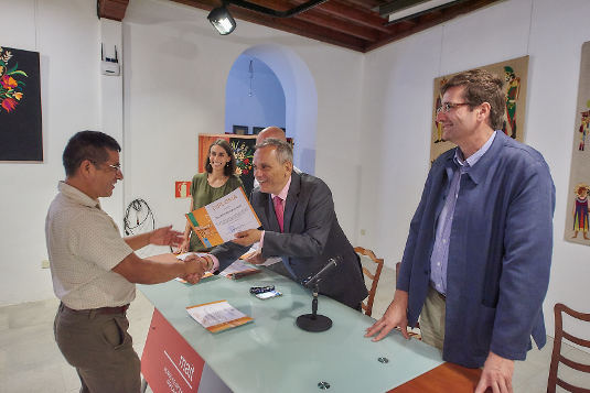 Entrega de diplomas artesanía
