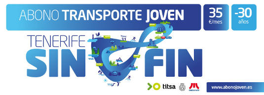 tenerife titsa Abono-joven-2017