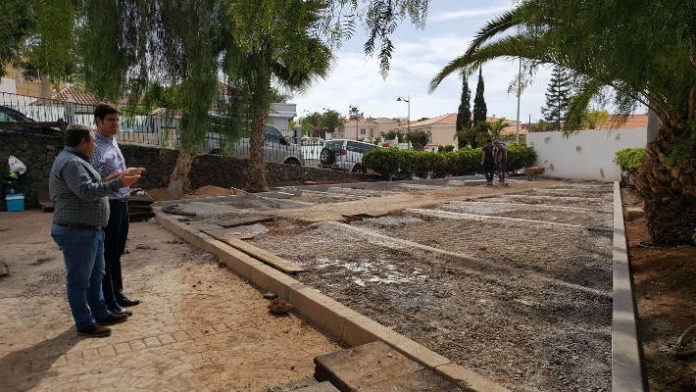 sdantiagoteide visita del Alcalde a las obras 2017