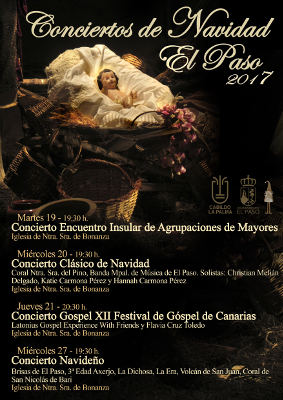 el paso Cartel Conciertos de Navidad 2017