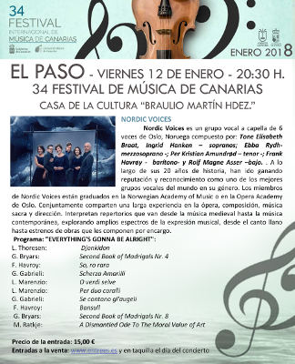 El Paso Cartel Festival de Música de Canarias 2018