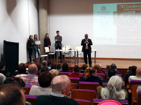 la laguna Reunión vecinos de El Cardonal 2018