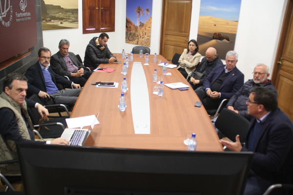 fuerteventura y gobcan ReuniónTecnología 2018