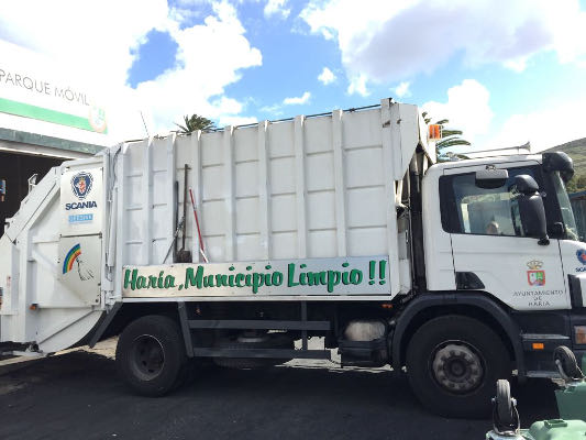 harias Camión recogida de residuos 2018