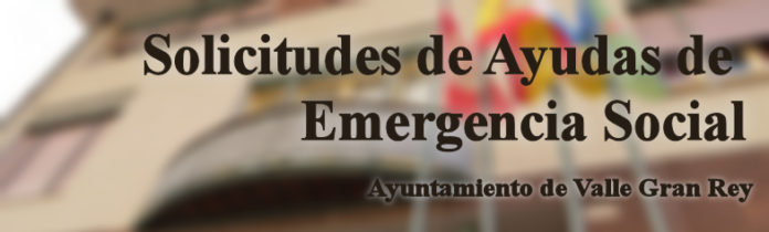 valle gran rey solicitud de ayuda de emergencia social 2018