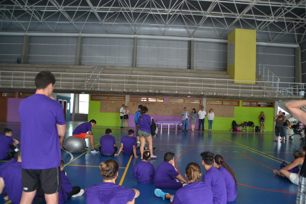 la laguna Clausura del Campus Multideporte Adaptado 2018