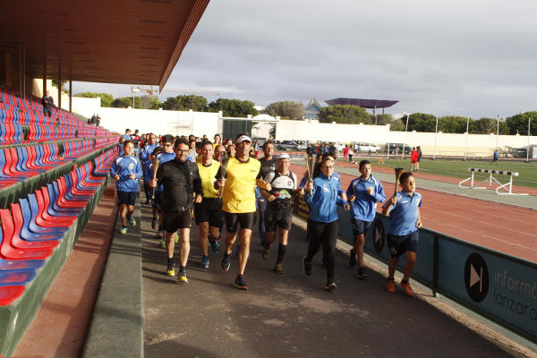 lanzarote Antorcha de la Concordia 2018