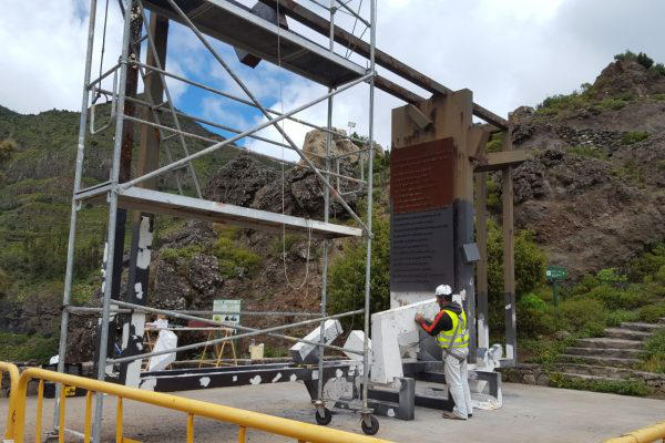 la gomera rehabilitacion monumernto 2018
