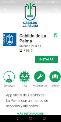 la palma apps moviles 2018