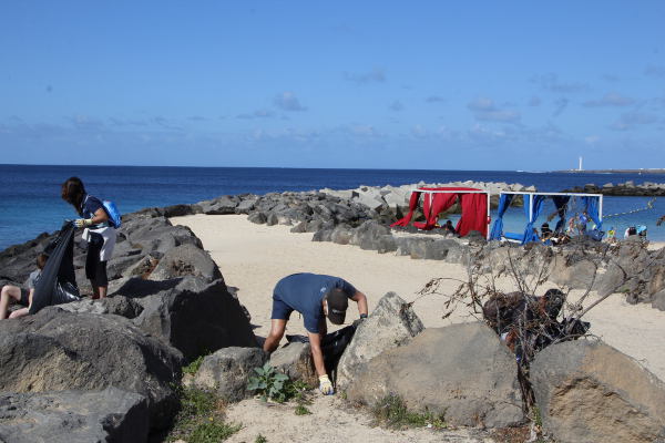 yaiza limpieza litoral 2018