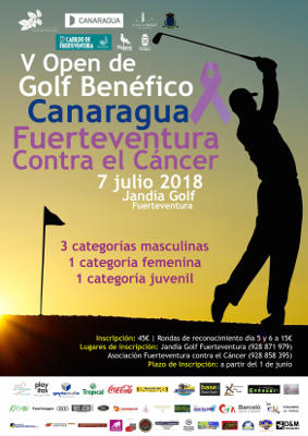 antigua V open golf benefico 2018