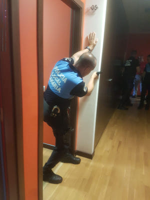 gobcan agente durante las jornadas 2018