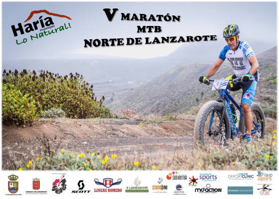haria Cartel V Maratón MTB Norte de Lanzarote 2018