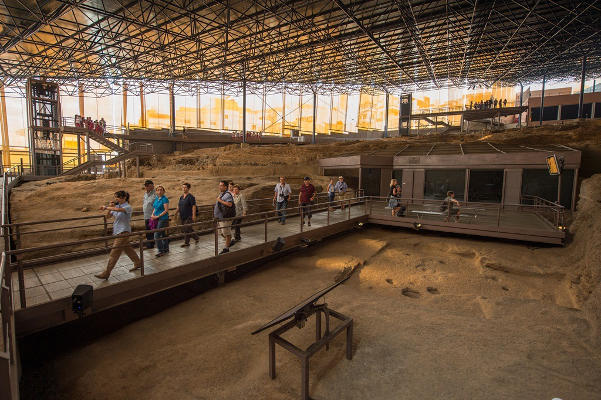 gcanaria Visitantes en el Museo y Parque Arqueológico Cueva Pintada 2018