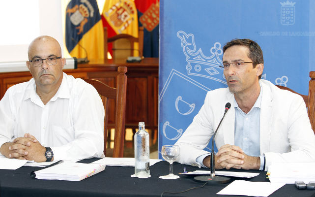 lanzarote pre4sidente y consejero hacienda 2018